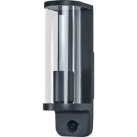 Osram wandlamp ENDURA CLASSIC TUBULAR, sensor, donkergrijs dimbaar, alu / grijs / zink, Aluminium, Modern, Wandlamp buiten