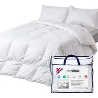 Homescapes Donzen Winterdekbed 240x220 cm – Eendendons & Veren – Warmteklasse 1 – OEKO-TEX & RDS Gecertificeerd
