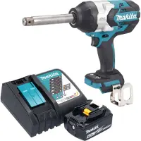 Makita DTW 1005 RG1 accu slagmoersleutel 18 V 1360 Nm 3/4" borstelloos + 1x oplaadbare accu 6.0 Ah + lader