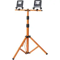 Osram LED werklamp met statief, 2x20W, 840, 4000K (koud wit), 3400 lm, IP65, in hoogte verstelbaar (1,8m), 360° draaibaar