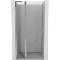 Mexen Mist L draaibare douchedeur 95 , transparant, chroom - 8A4L-095-000-01-00