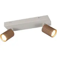TRIO SOKA spot Coffee - 2 GU10 fittingen - 10W