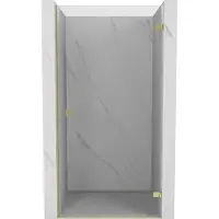 Mexen Lunar-B draaideur douchedeur rechts 80 , transparant, goud - 832-080-000-50-00-P