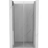 Mexen Mist draaideuren voor douche 110 , transparant, chroom - 8A7-110-000-01-00