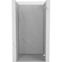 Mexen Lunar-B douchedeur scharnierend rechts 60 , transparant, chroom - 832-060-000-01-00-P