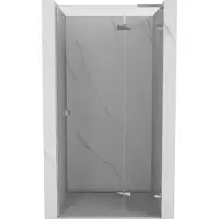 Mexen Lunar L draaideur douchedeur rechts 100 , transparant, chroom - 834L-100-000-01-00-P