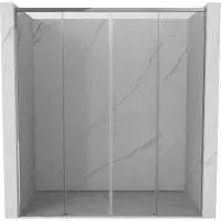 Mexen Rox schuifdeur voor douche 170 , transparant, chroom - 8C2-170-002-01-00