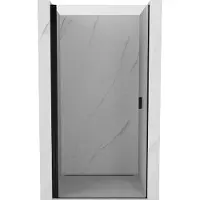 Mexen Mist-B draaideur-douchedeur 90 , transparant, zwart - 8A2-090-000-70-00