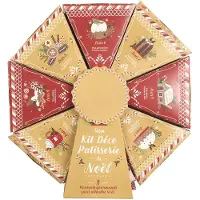 Spies Online Adventskalender patisserie cadeau wiel beige