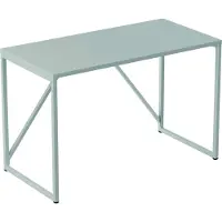 Oviala - Modern bureau L120 cm van saliegroen metaal - Daisy