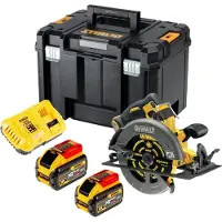 DeWalt DCS 578 NT Accucirkelzaag 54V XR FlexVolt 190 mm borstelloos + zaagblad + TSTAK - zonder accu, zonder oplader