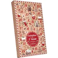 Spies Online Adventskalender bougie 22 x 38 x 5 cm rood