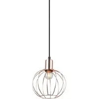 ITALUX Gervais MDM-3344/1, hanglamp, zwart (BK) en koper (COP), merk