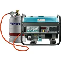 Könner&Sohnen Generator 2900G - 2.9 Kilowatt - Dual Fuel - LPG-Benzine - Aggregaat - Noodstroom - Stroomstoring