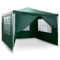 Plonos Tuinpaviljoen groen 3x3m 4935