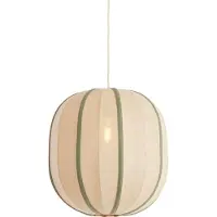 Light & Living Japandi Hanglamp Esmiria Ø 51cm Olijf Groen