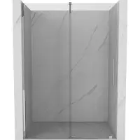 Mexen Velar schuifdouchedeur 150 , transparant, chroom - 871-150-000-01-01