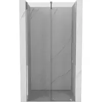 Mexen Velar schuifdouchedeur 100 , transparant, chroom - 871-100-000-01-01