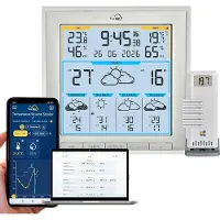 TFA-Dostmann TFA.me ID-08 35.8105.02 WiFi-weerstation Verwachting voor 5 dagen Aantal sensoren max.: 50