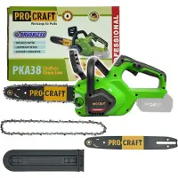 Procraft PKA38 accukettingzaag 20 V 304 mm borstelloos solo - zonder accu, zonder oplader