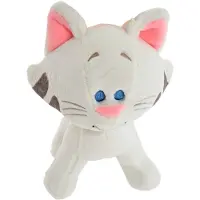 Woezel & Pip pluchen hondenspeelgoed met piep (30 cm) Buurpoes (wit)