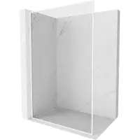 Mexen Kioto-F L Douchewand Walk-in met frame 70 x 202 , transparant 8 mm, wit - 800-070-174-20-00
