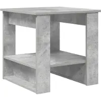 vidaXL Salontafel betonlook, grijs, 51 x 50 x 50 cm, houtvezel
