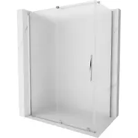 Mexen Velar douchecabine schuifdeur 160 x 100 , ijs, chroom - 871-160-100-31-01