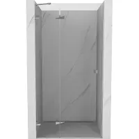 Mexen Lunar draaideur voor douche links 115 , transparant, chroom - 834-115-000-01-00-L