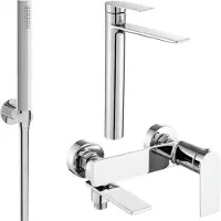 Mexen Zero R70 badkuipset, chroom - 71113R70-00