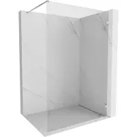 Mexen Lunar douchescherm Walk-in rechts 60 x 200 , transparant 8 mm, chroom - 830-060-000-01-00-P