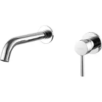Mexen Alma inbouw wastafelkraan, chroom - 75015-00
