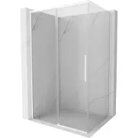 Mexen Rox schuifdouchecabine 110 x 85 cm, transparant, wit - 8C2-110-085-20-00