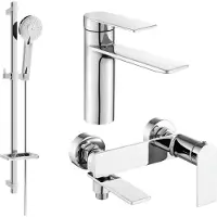 Mexen Zero DQ40 badset, chroom - 71103DQ40-00