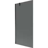 Mexen Next douchescherm 1-deurs 90 x 150 , grafiet, zwart - 895-090-000-00-40-70