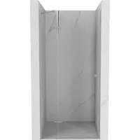 Mexen Roma openslaande douchedeur 115 , transparant, chroom - 854-115-000-01-00