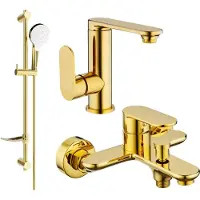 Mexen Milo DF05 badset, goud - 713053DF05-50