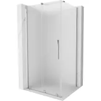 Mexen Velar schuifdouchecabine 90 x 80 , ijs, chroom - 871-090-080-31-01