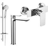 Mexen Alfa DQ40 doucheset, chroom - 745714DQ40-00