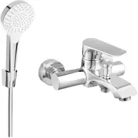 Mexen Pecos R05 badkraan met doucheset, chroom - 7273R05-00