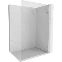 Mexen Lunar L douchescherm Walk-in rechts 50 x 200 , transparant 8 mm, chroom - 830L-050-000-01-00-P
