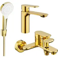 Mexen Milo R05 badset, goud - 71303R05-50
