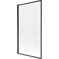 Mexen Alex badwand 1-vleugelig 80 x 140 , zwart frame - 893-080-001-70-70