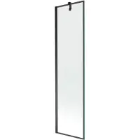 Mexen Next douchescherm 1-deurs 50 x 150 , zwart frame, zwart - 895-050-000-00-70-70
