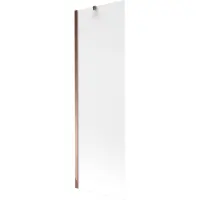 Mexen Next badwand scherm 1-delig 60 x 150 , mat, roze goud - 895-060-000-00-30-60
