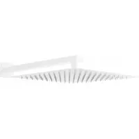 Mexen Slim regendouche 25 x 25 met douchestang, wit - 79125112-20