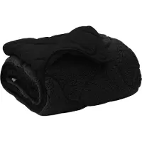 vidaXL Winter Duvet 220 x 260 cm Winter Zwart Ademend