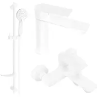 Mexen Royo DF05 badkuip set, wit - 72203DF05-20