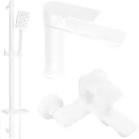 Mexen Royo DQ62 badkuipset, wit - 72203DQ62-20