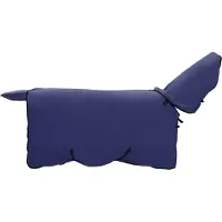 vidaXL Paardendeken Marineblauw 135 cm Polyester